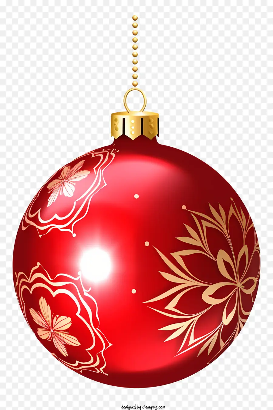 Enfeite De Natal Vermelho，Ornamento Vermelho PNG