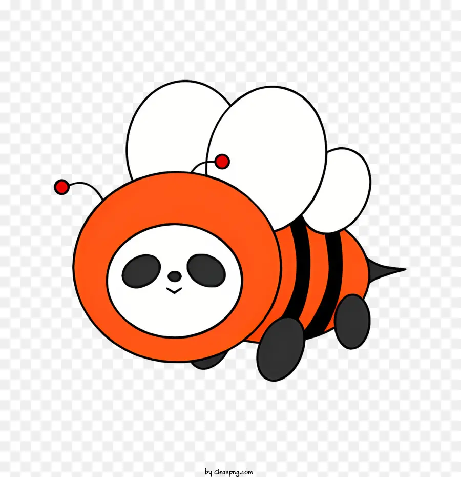 Abelha De Desenho Animado，Abelha Panda PNG