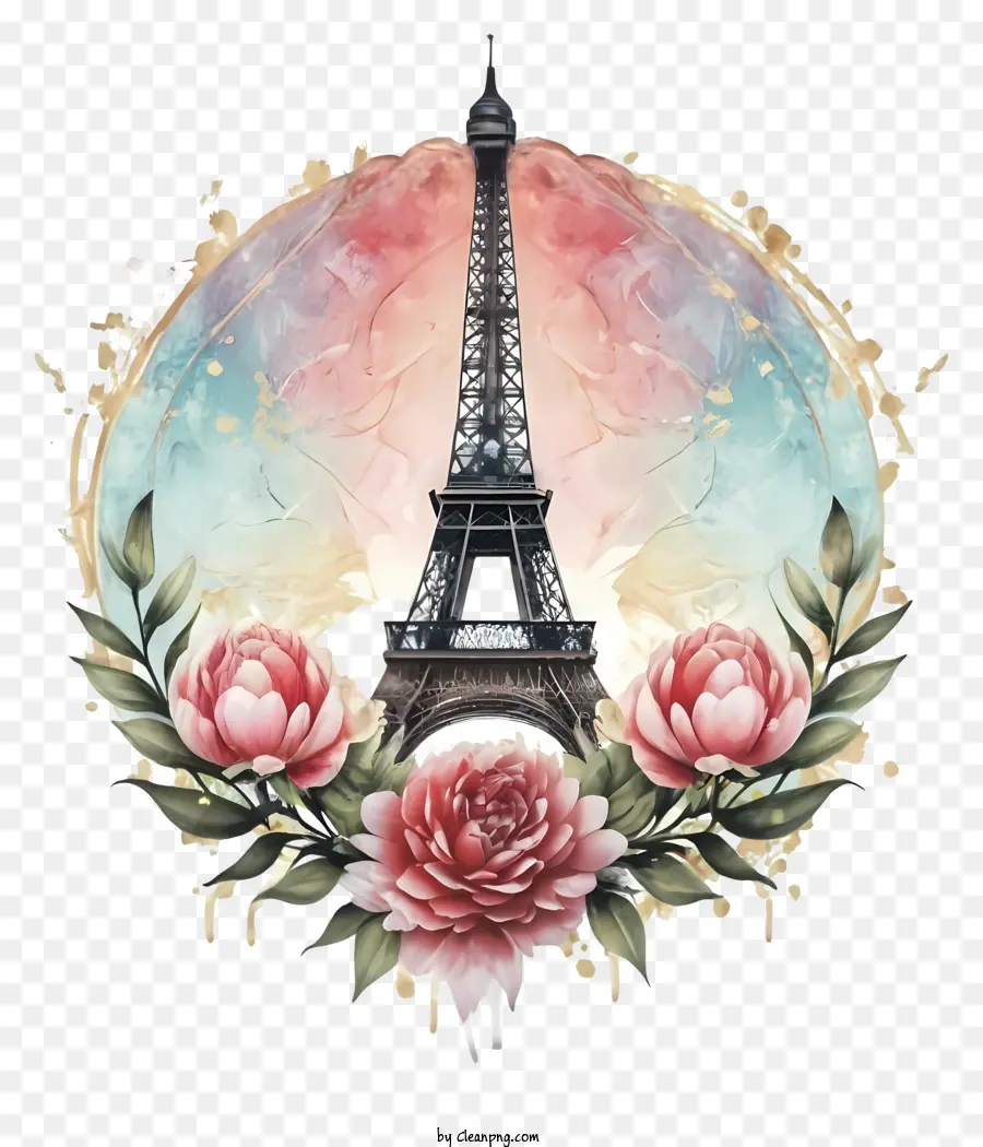 Torre Eiffel，Paris PNG