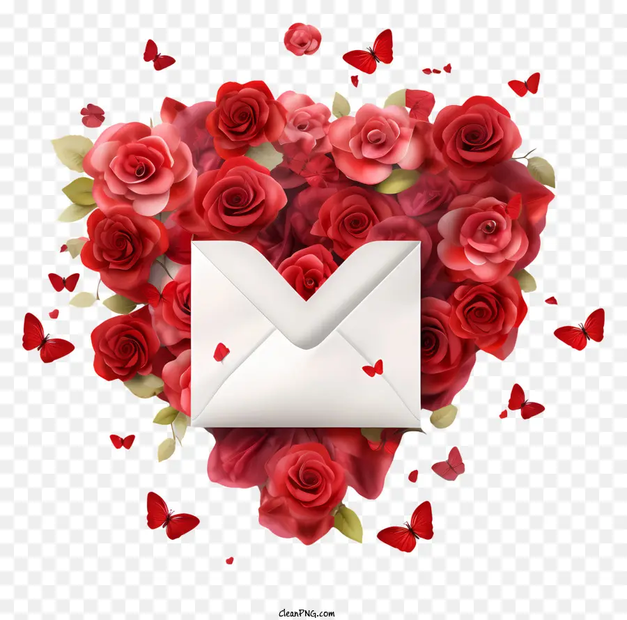 Dia Dos Namorados，Envelope Vermelho PNG