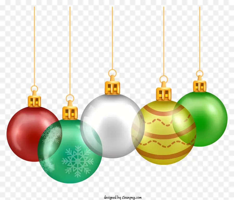 Enfeites De Natal，Ornamentos Pendurados PNG