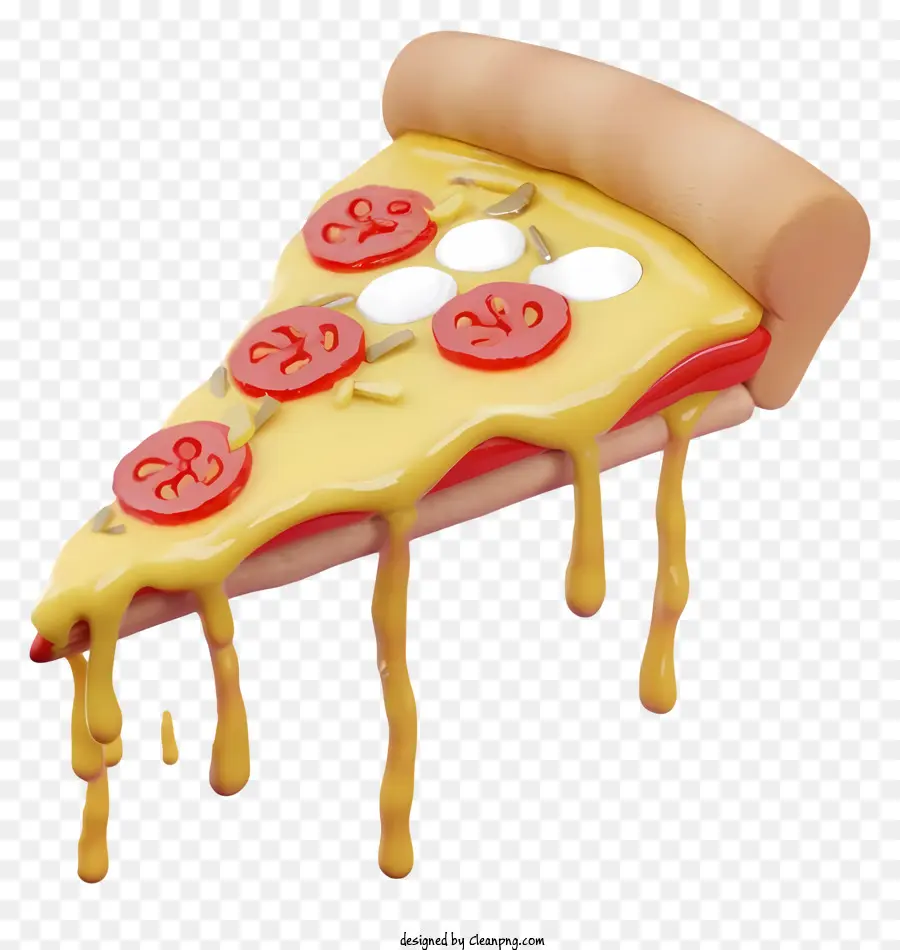 Fatia De Pizza，Queijo PNG