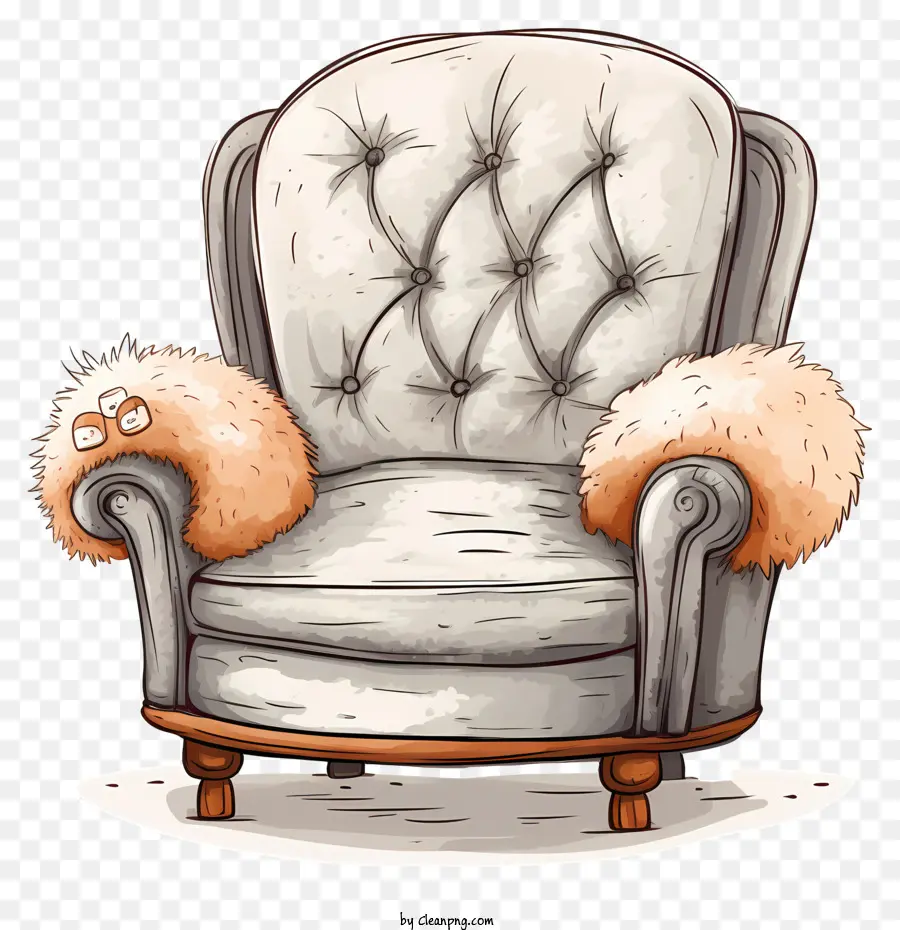 Cadeira Difusa，Cadeira De Estilo Vintage PNG