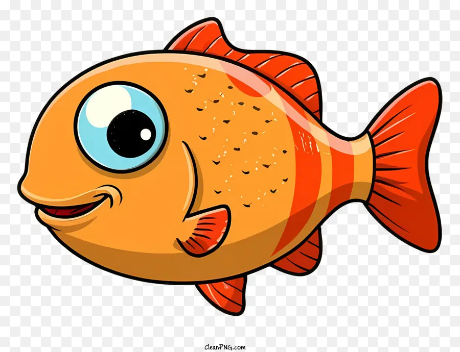 Cartoon Peixe，Feliz Peixe PNG