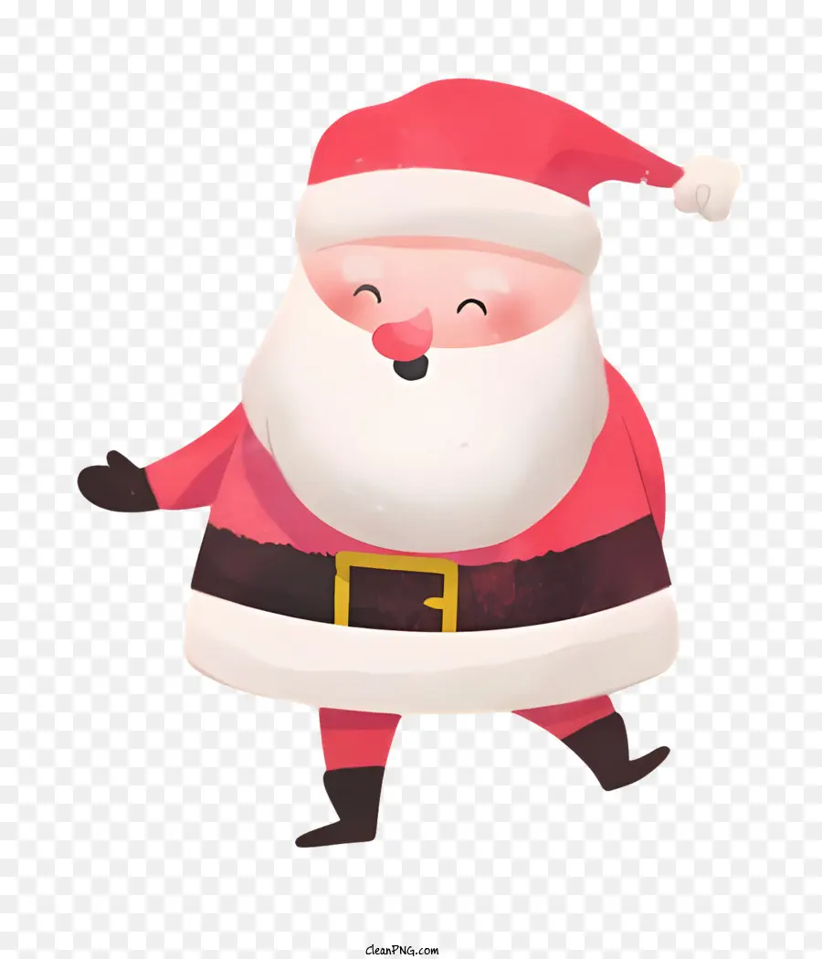 Personagem De Desenho Animado，Papai Noel PNG