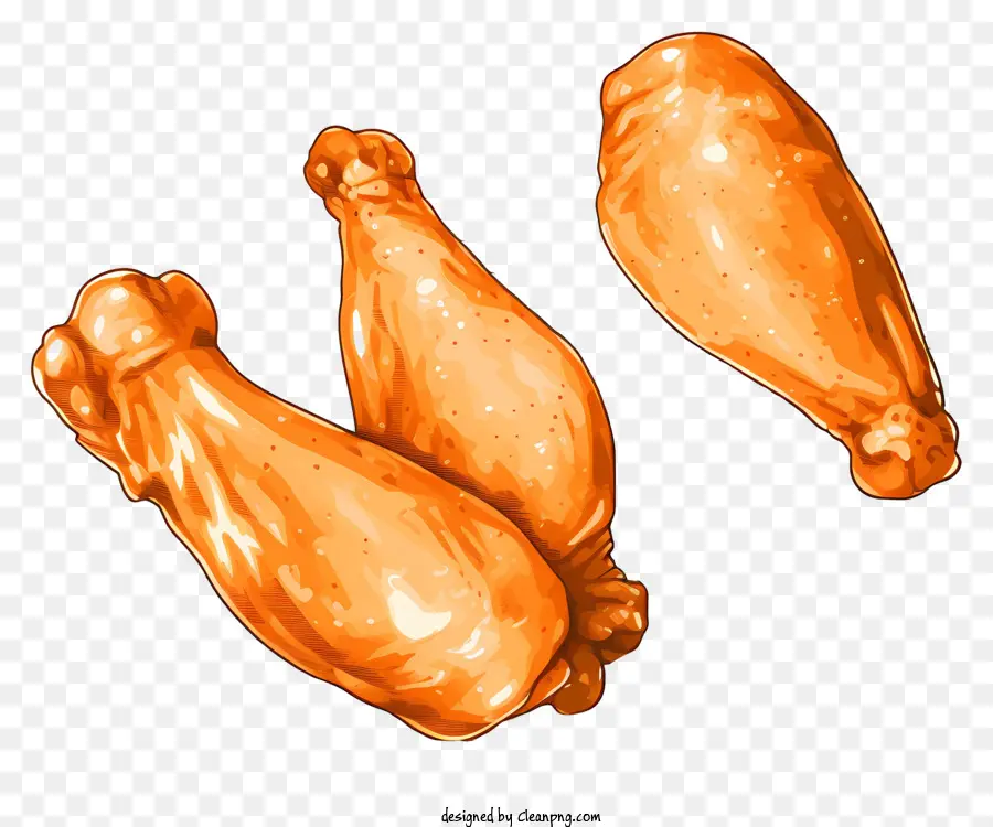 Pernas De Frango，Frango Frito PNG