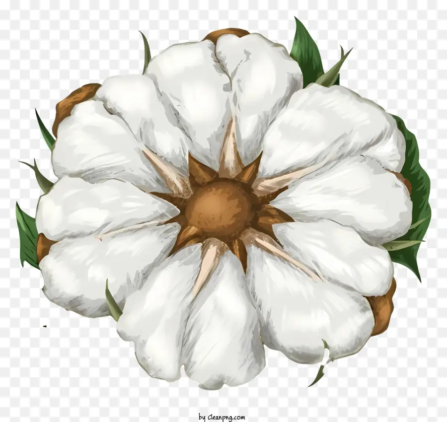 Flor De Algodão，Branco PNG