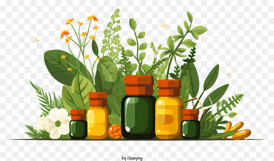 Medicina Natural，Plantas E Ervas PNG