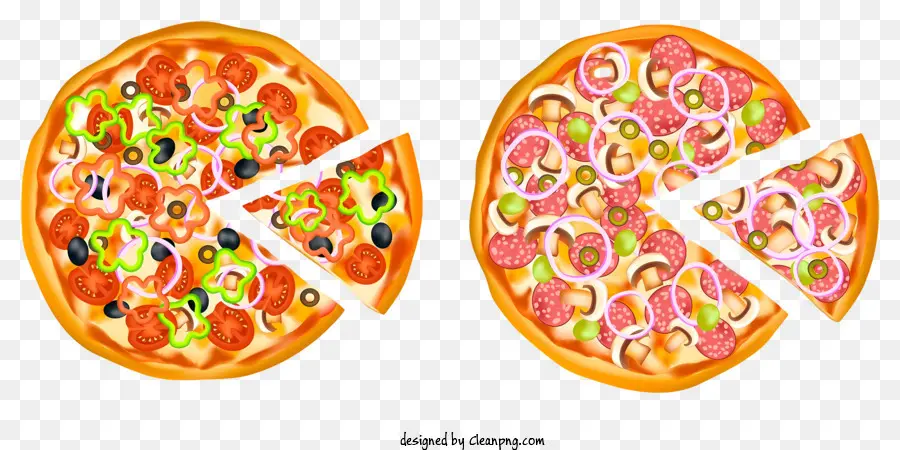 Sem A Imagem Real，Pizza PNG