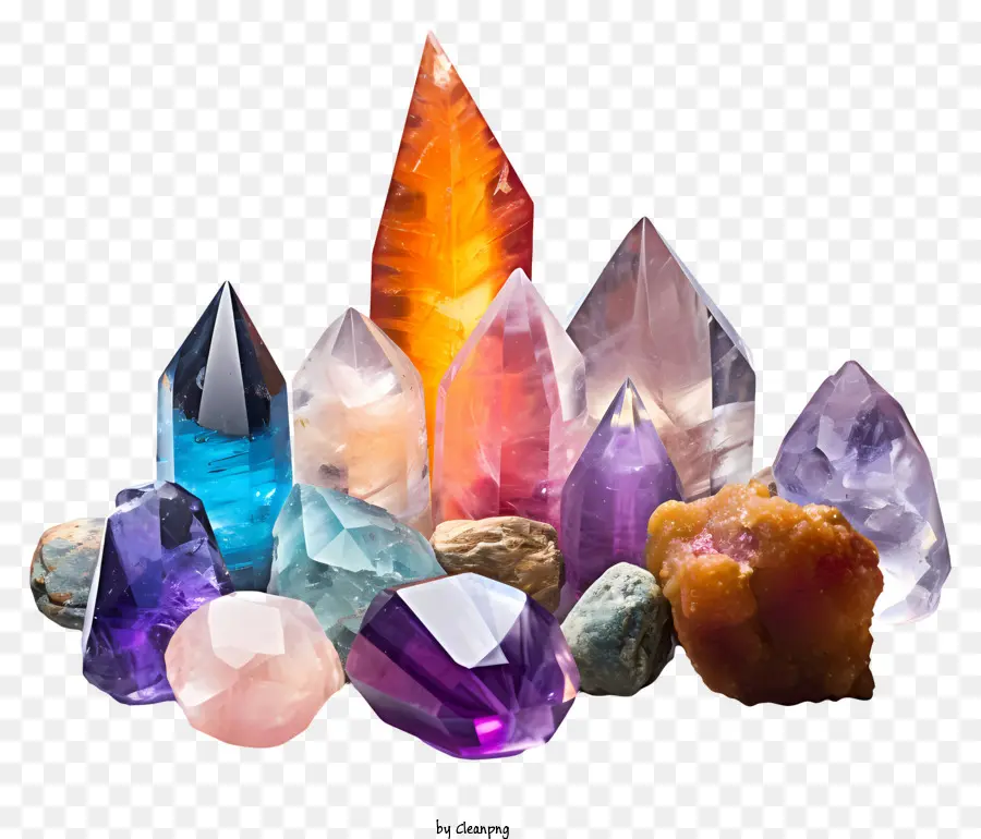 Pedras Preciosas，Quartzo Claro PNG