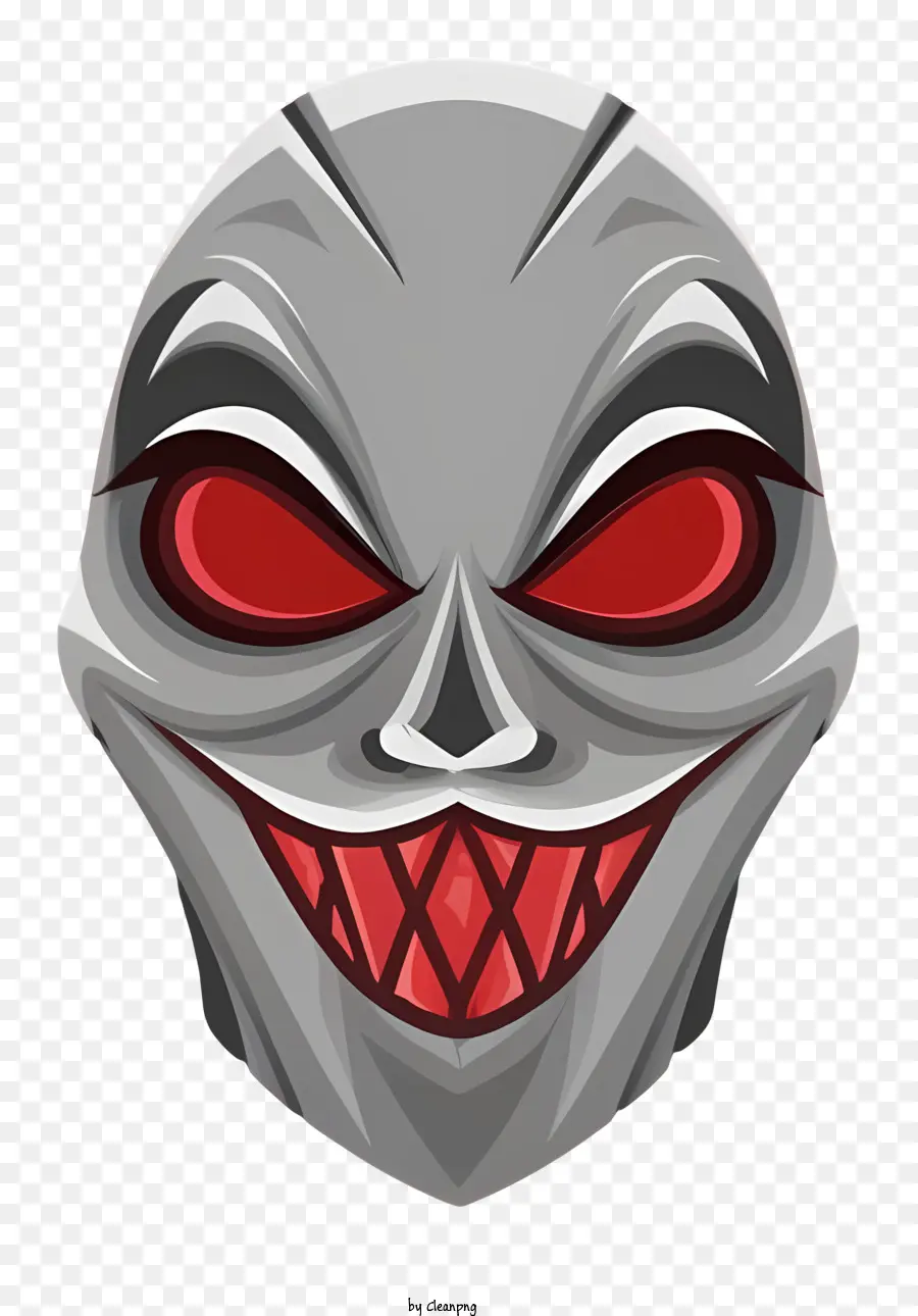 Demônio Máscara，Máscara De Halloween PNG