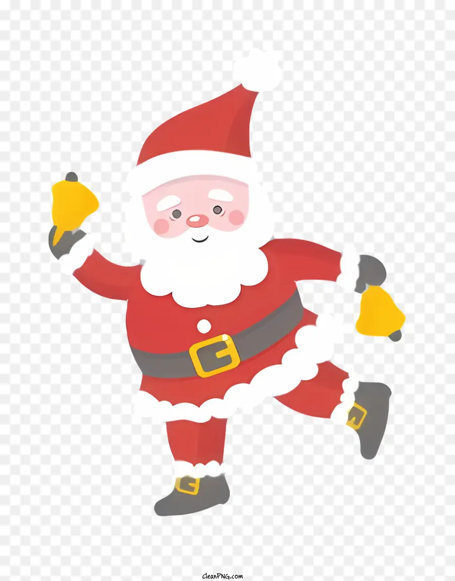 Papai Noel，Terno Vermelho PNG