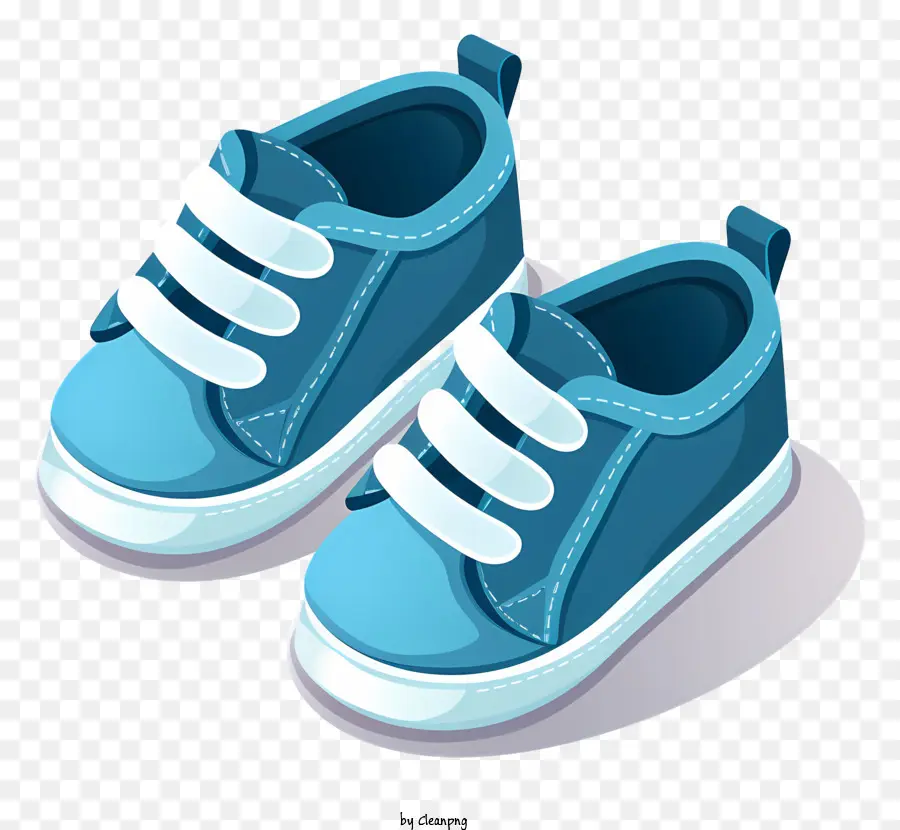 Sapatos De Bebê Azuis，Sapatos Infantis PNG