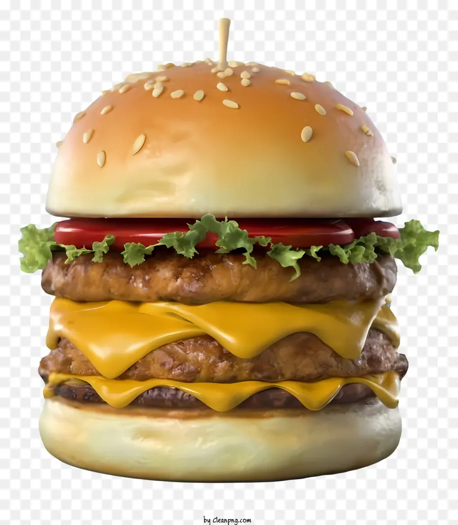 Hamburger，Patty Grande PNG