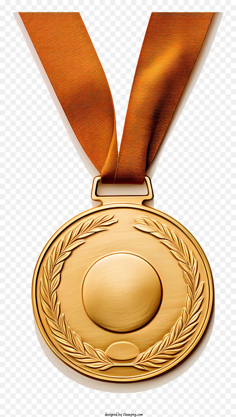 Medalha De Ouro，Fita Vermelha PNG