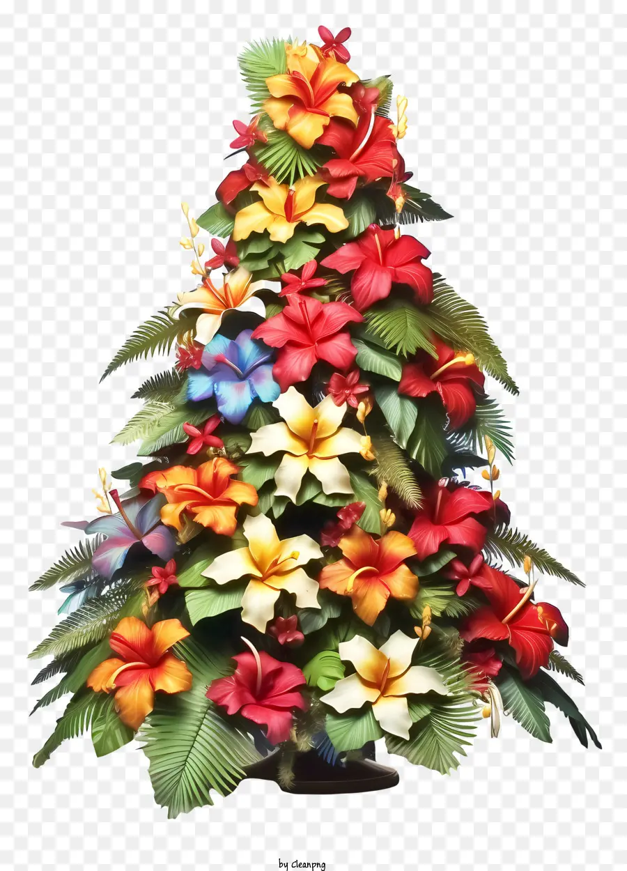 árvore De Natal，Flor Da árvore PNG