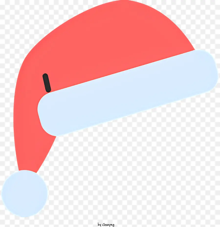 Chapéu De Papai Noel，Tecido Vermelho PNG