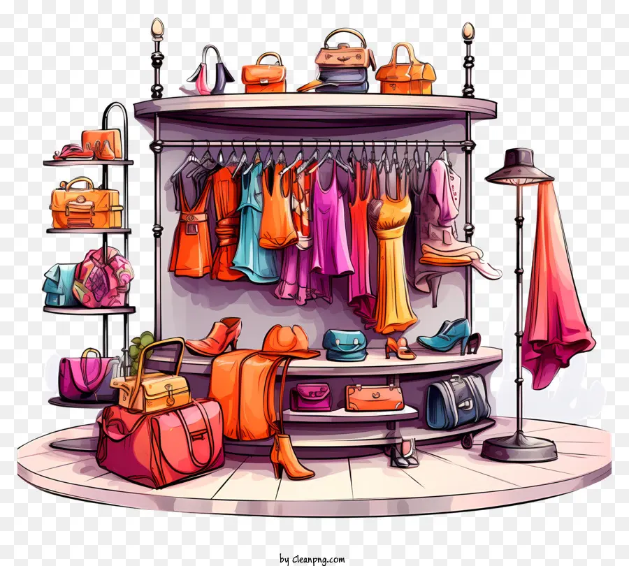 Clothing Store，Vestidos PNG