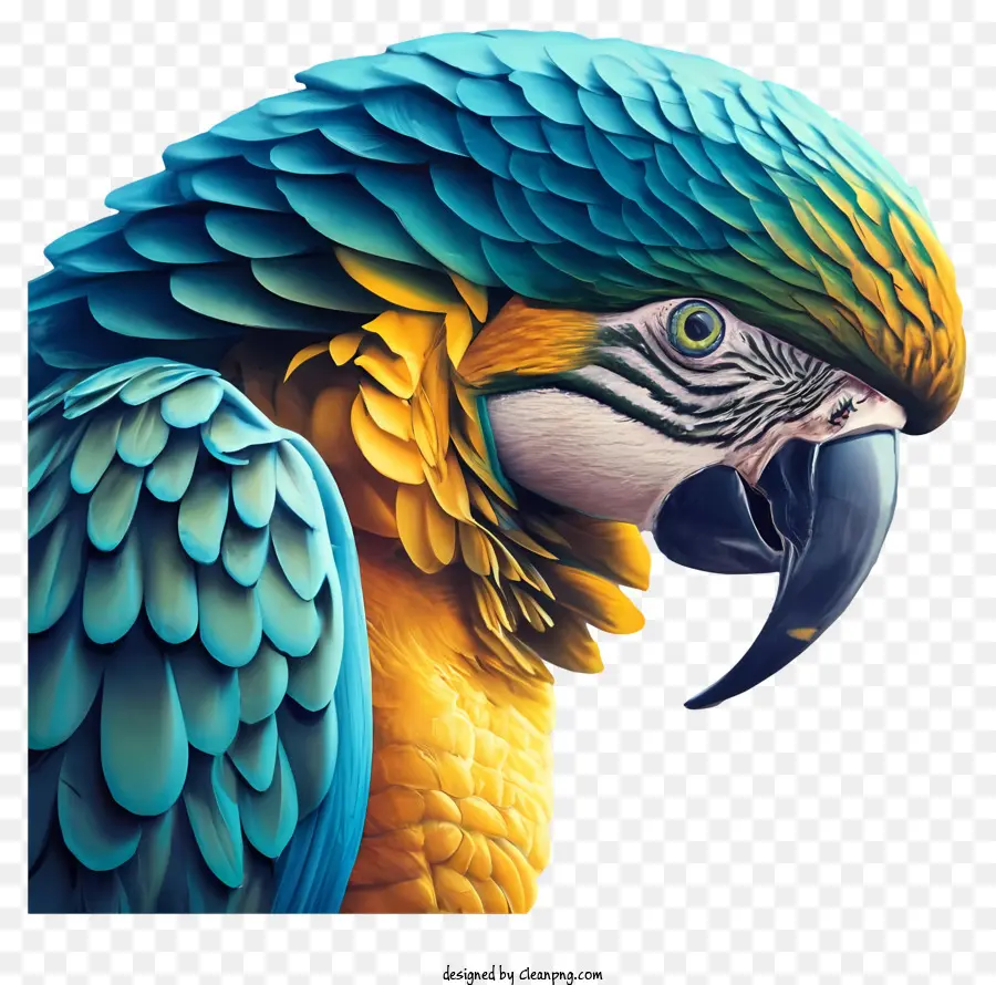 Papagaio，Parrot Azul E Amarelo PNG