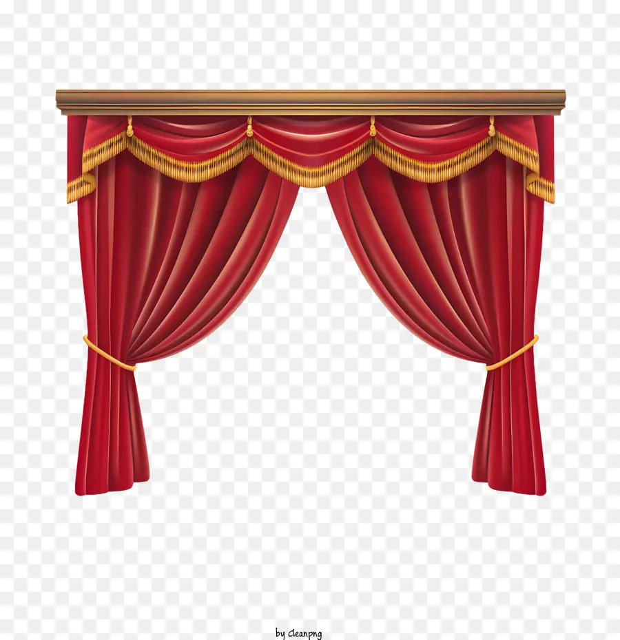 Cortina Vermelha，Cortinas De Teatro Vermelhas PNG