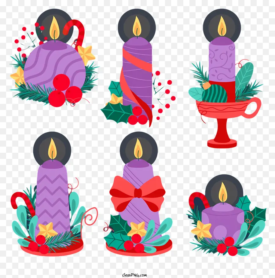 Velas Decorativas，Velas PNG