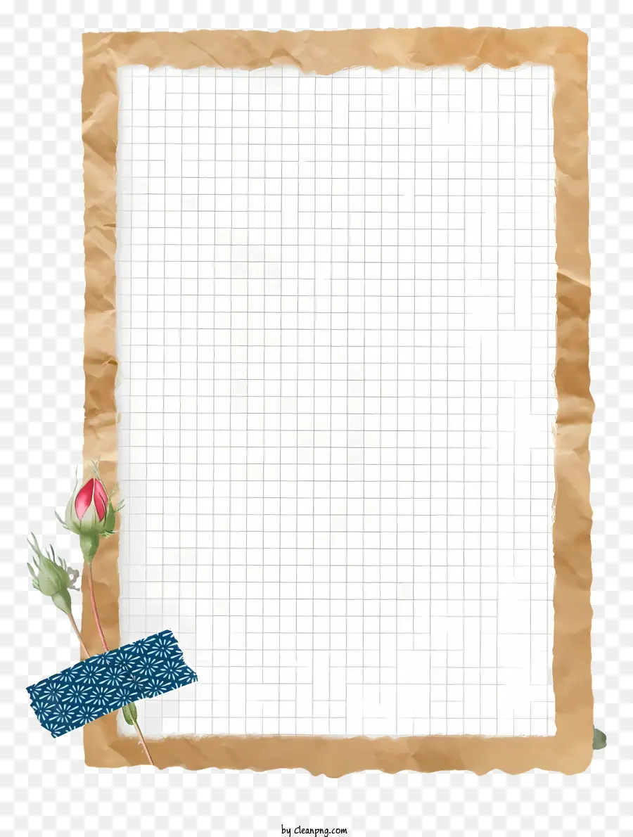 Rosa，Sheet Of Paper PNG