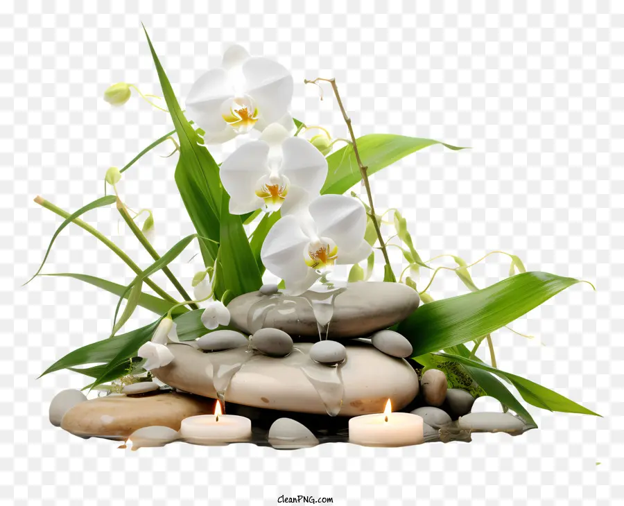 Flores Brancas，Rochas PNG