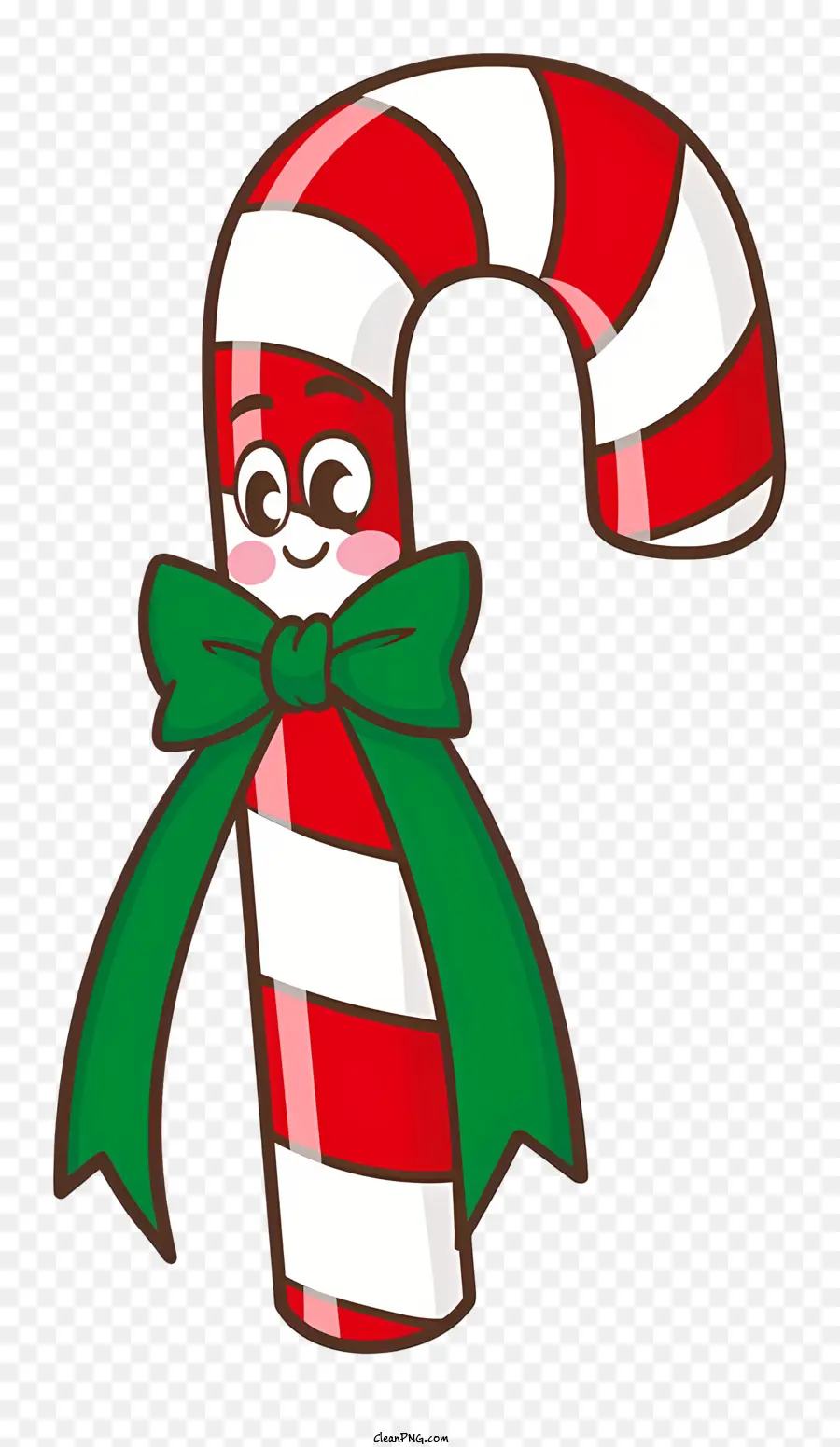 Caráter De Cana Doce，Cartoon Candy Cane PNG