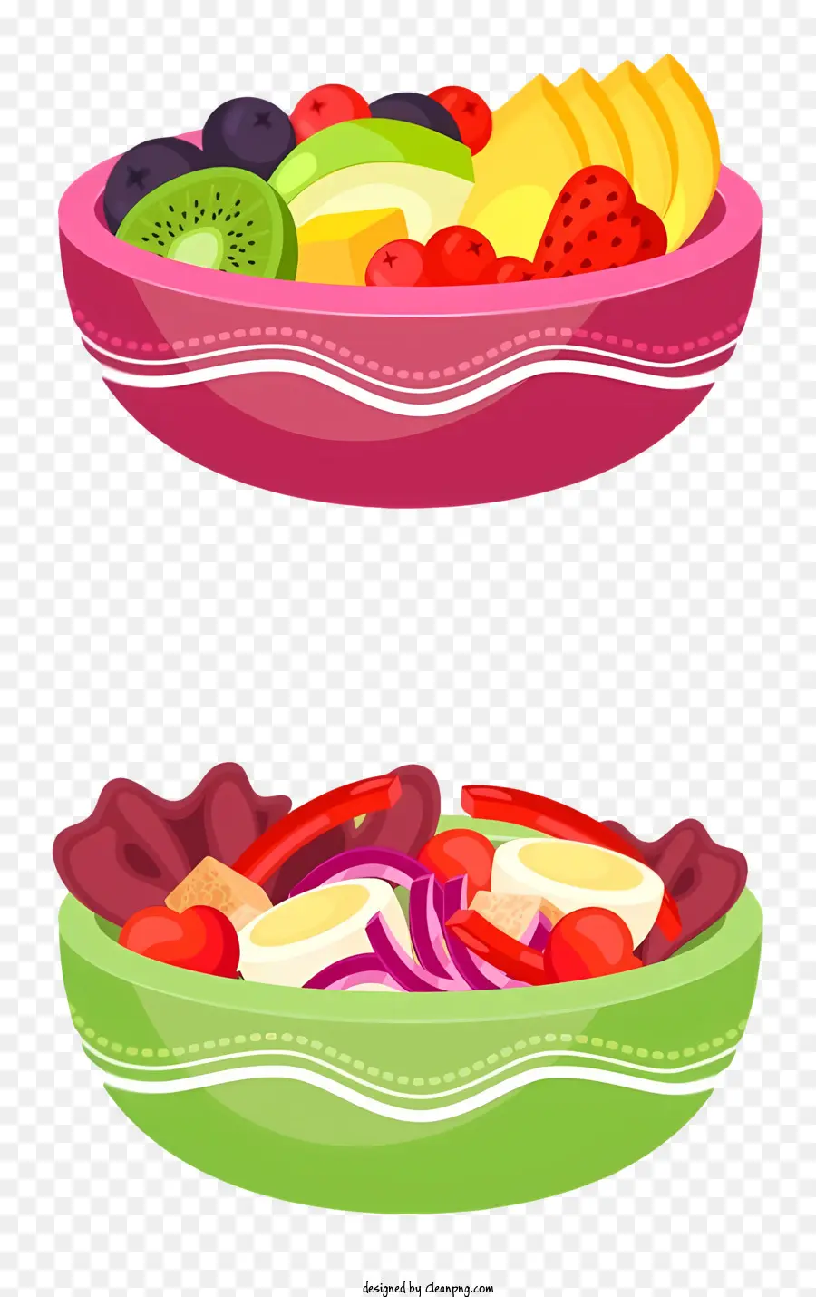 Receita De Salada De Frutas，Salada De Frutas De Desenho Animado PNG