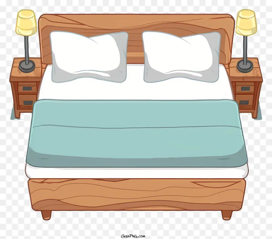 Bedroom，Cama King Size PNG