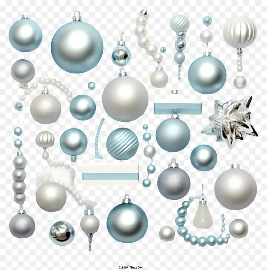 Enfeites De Natal，Ornamentos Decorativos PNG