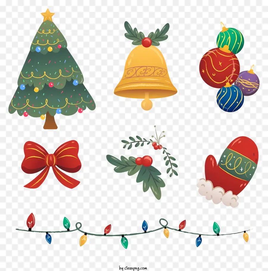 Enfeites De Natal，Decorações De Natal PNG