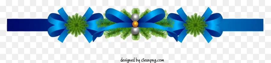 Borboleta Azul，Fundo Verde PNG