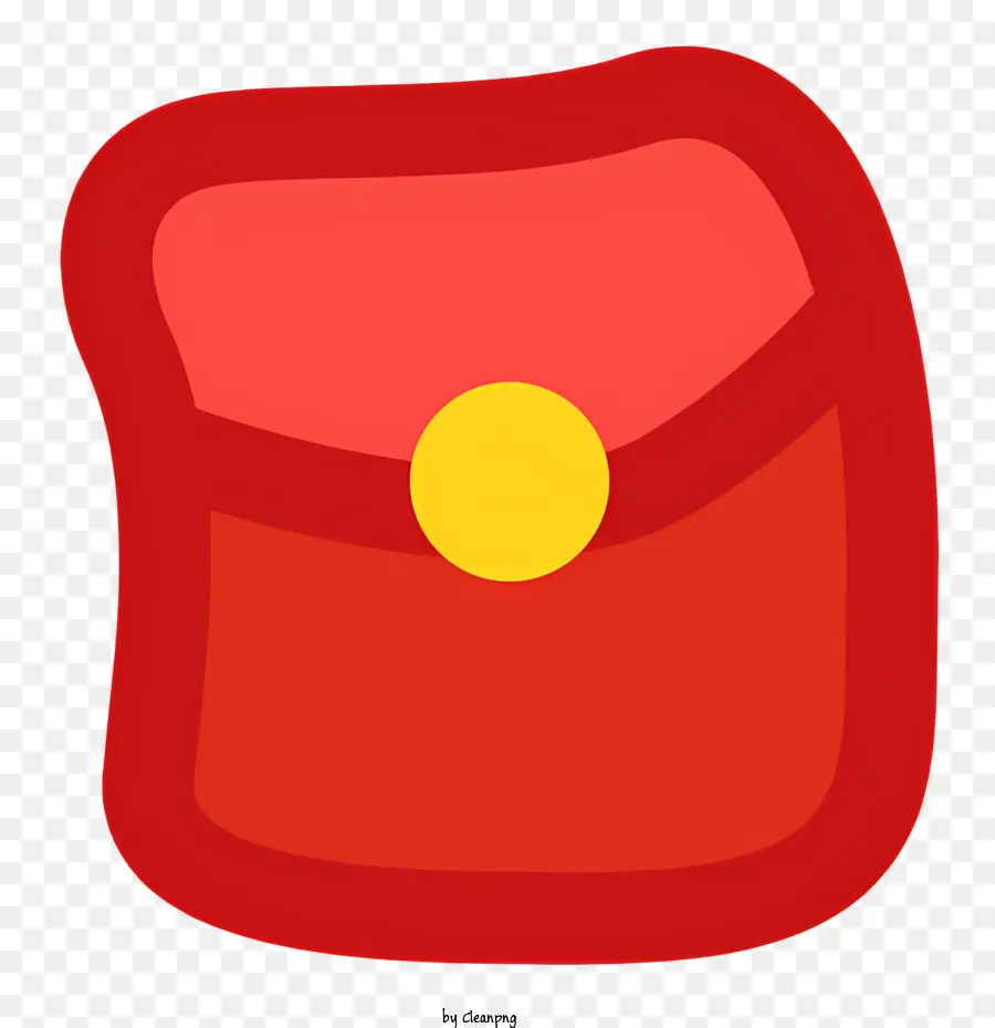 Caixa Vermelha，Botão Amarelo PNG