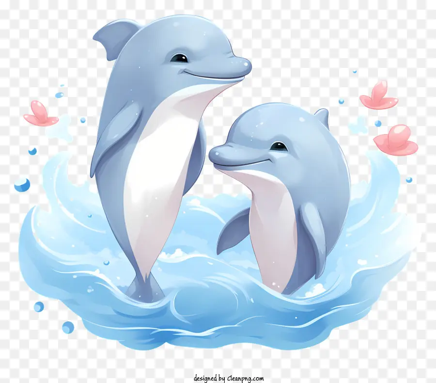 Os Golfinhos，Golfinho Sorridente PNG