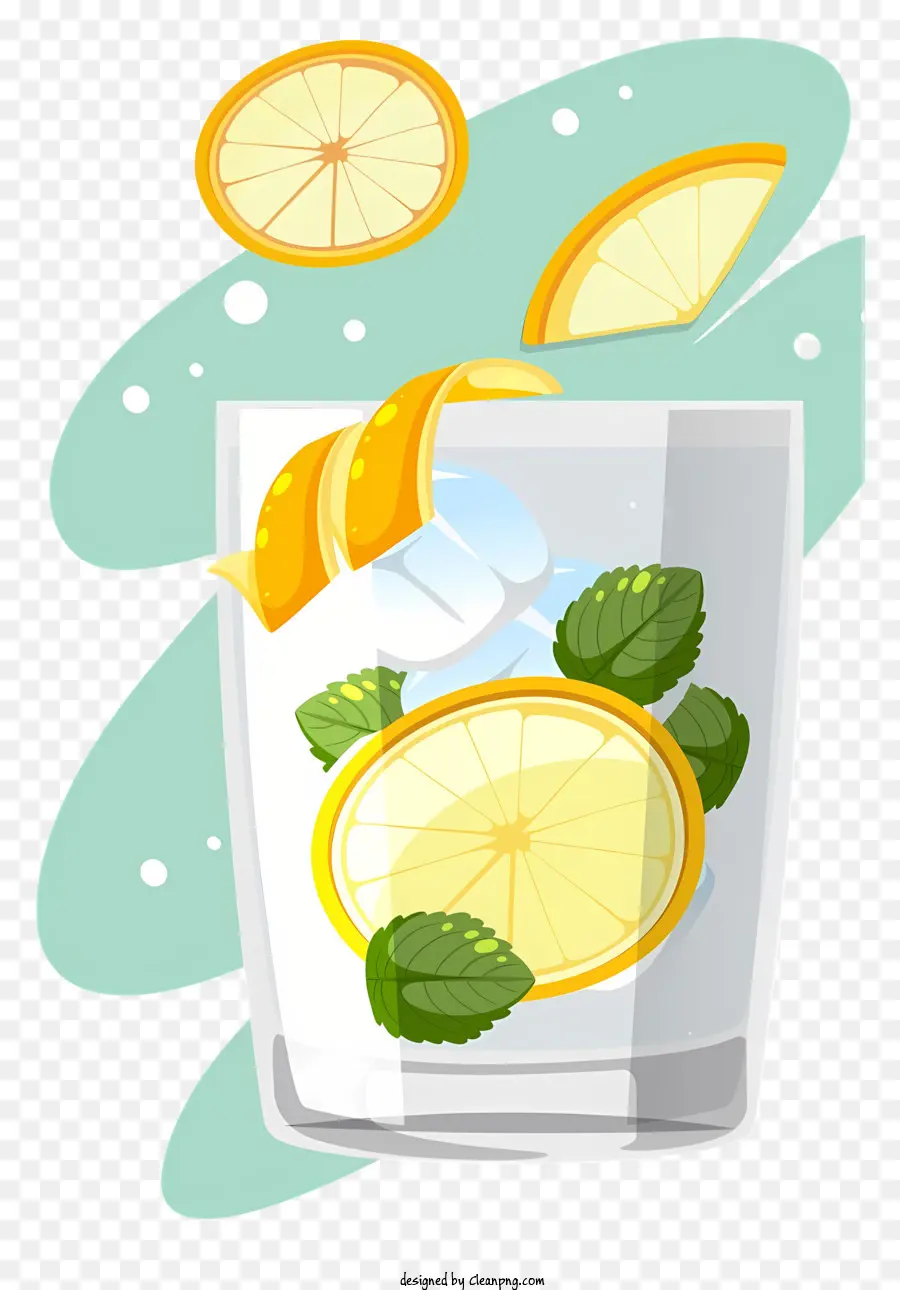 Limonada，Bebida Refrescante PNG