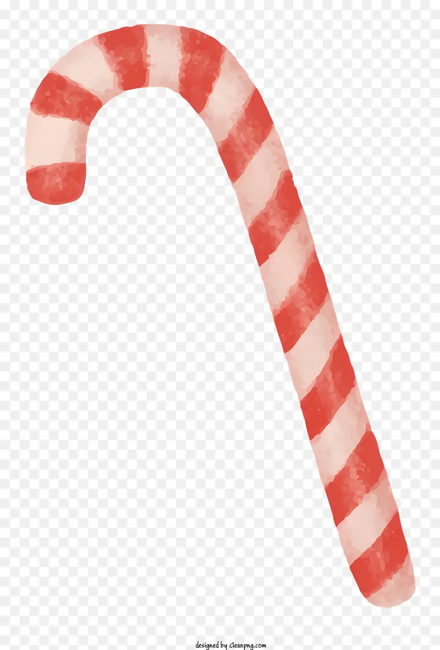 Candy Cane，Vermelho E Branco Listras PNG