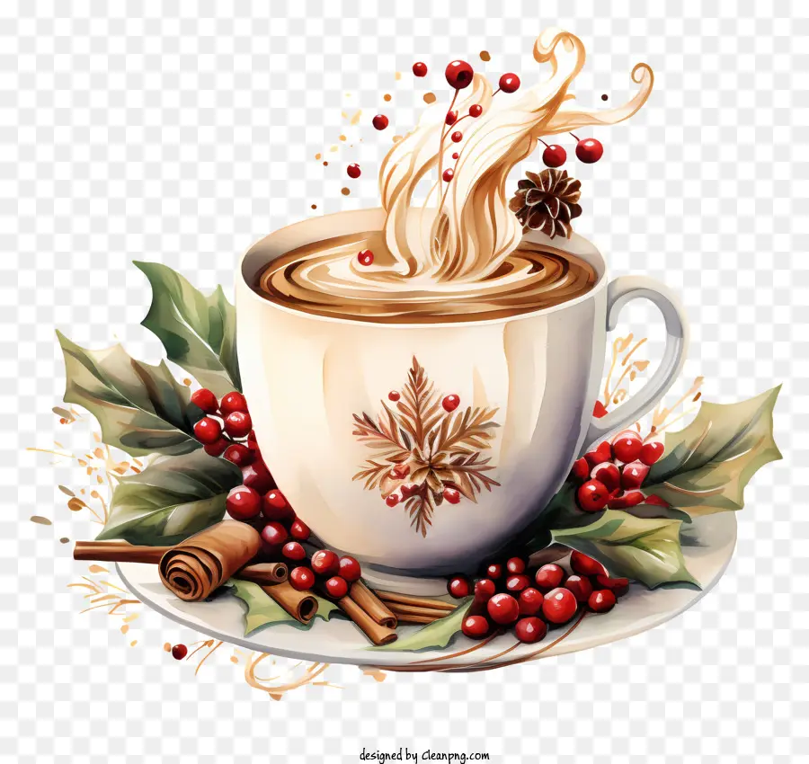 Chocolate Quente，Chantilly PNG