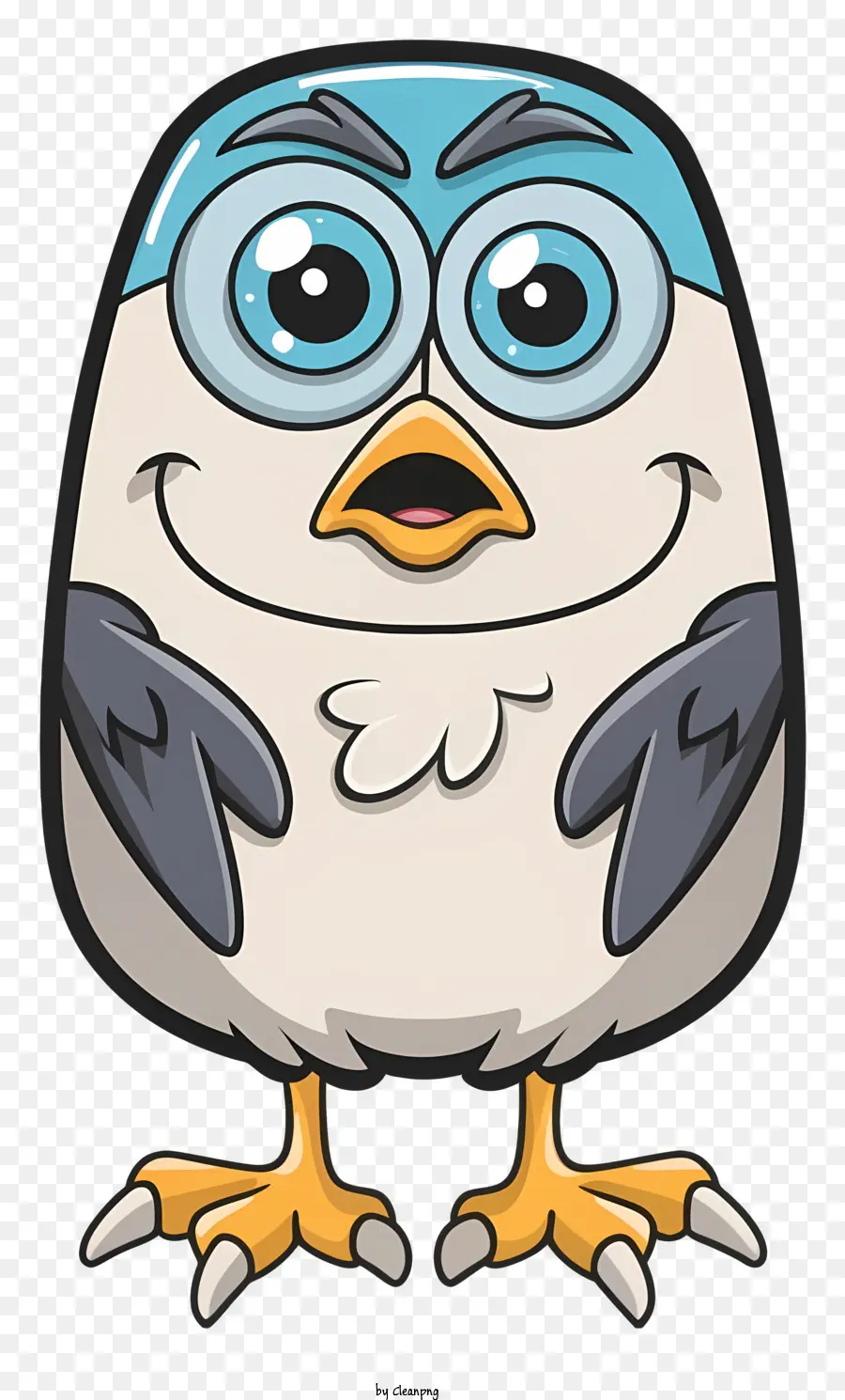 Cartoon Pássaro，óculos PNG
