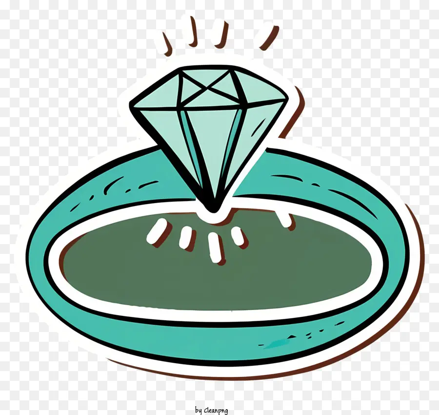 Anel De Casamento，Diamante PNG