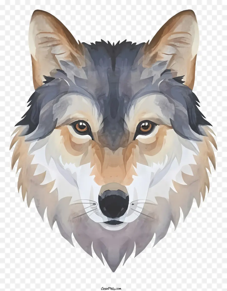 Lobo Cinzento，Lobo PNG