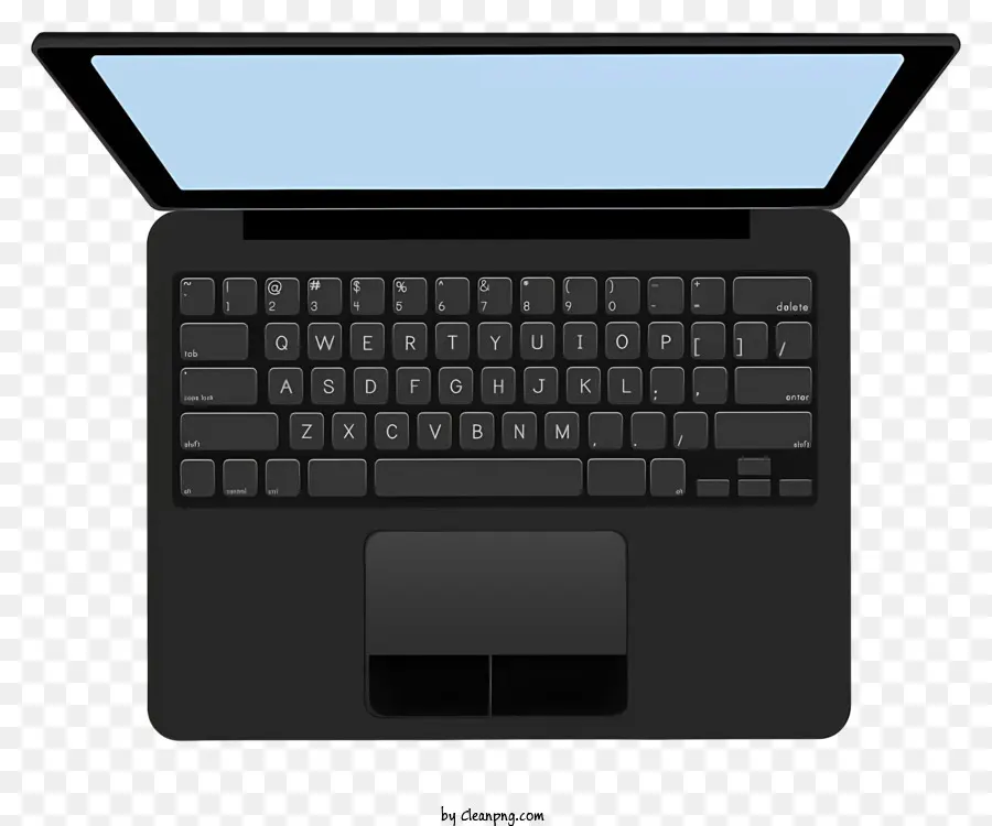 Computador Portátil，Azul Teclado PNG