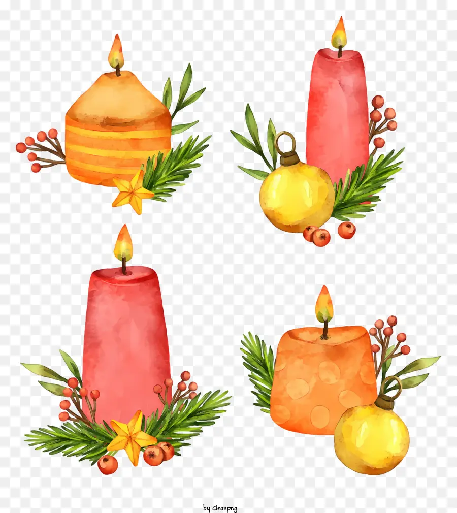 Velas，Velas Laranja PNG