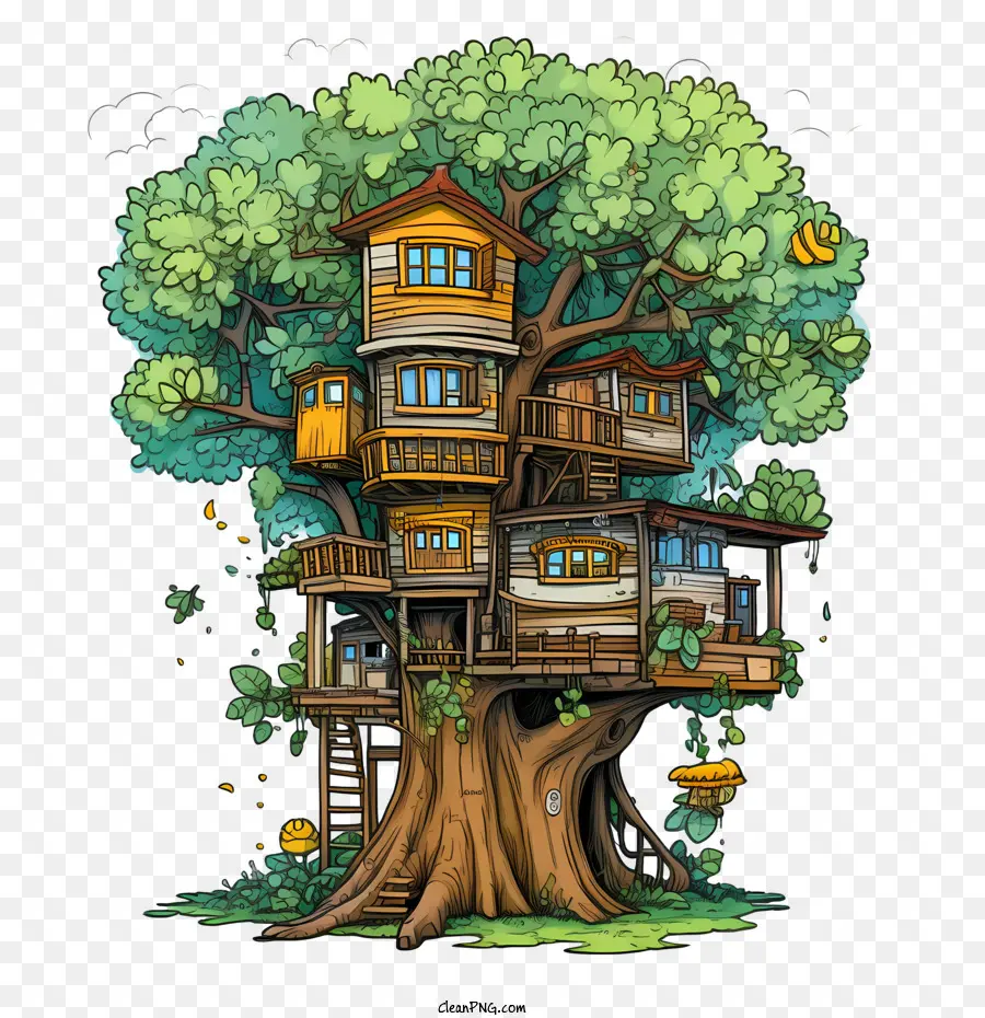 Casa Na árvore，Caprichoso PNG
