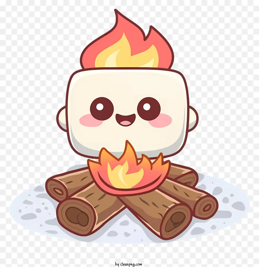 Personagem Fofo De Marshmallow，Marshmallow PNG