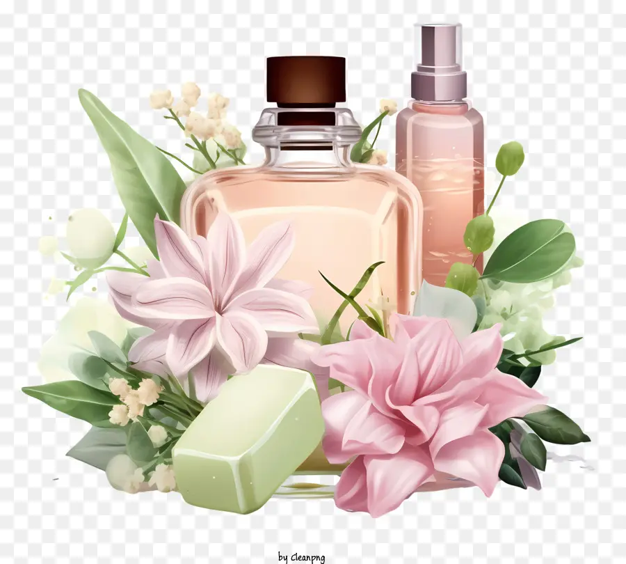 Flores Perfumadas，Perfume PNG