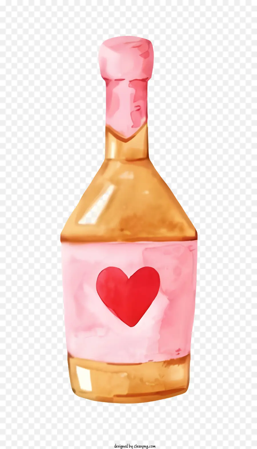 Cor De Rosa Garrafa，Licor PNG