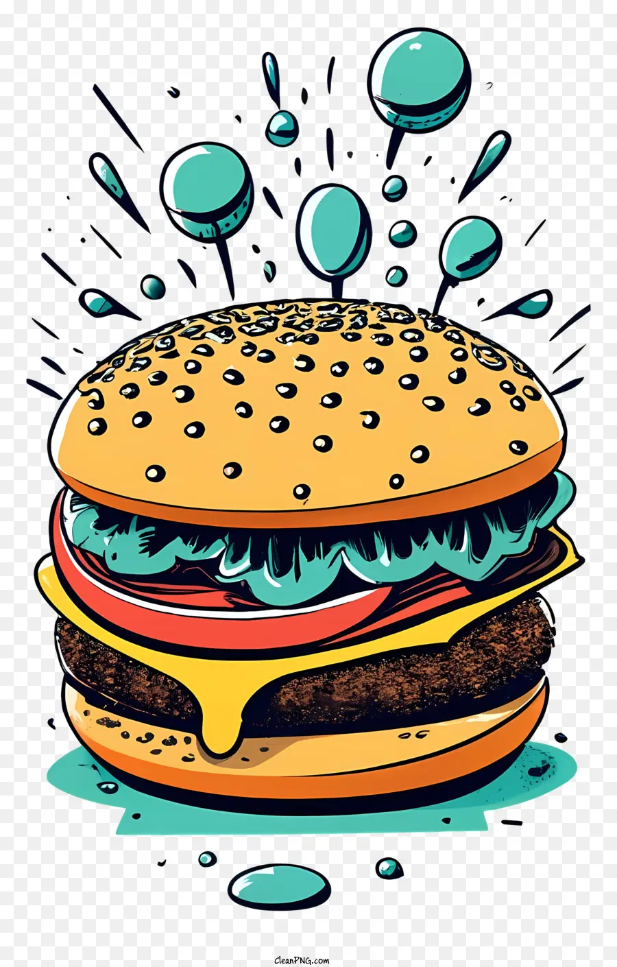 Hamburger，Cheeseburger PNG