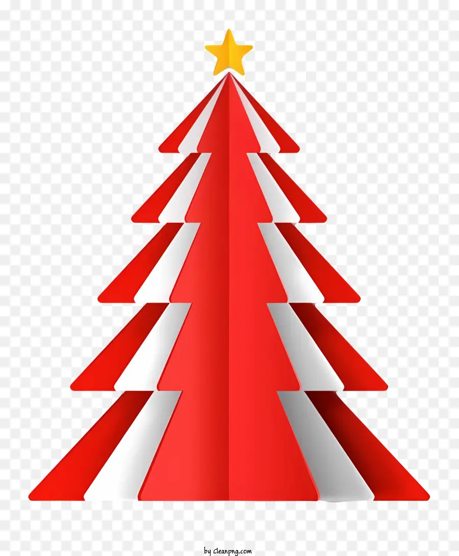 árvore De Natal，Árvore De Natal De Papel PNG