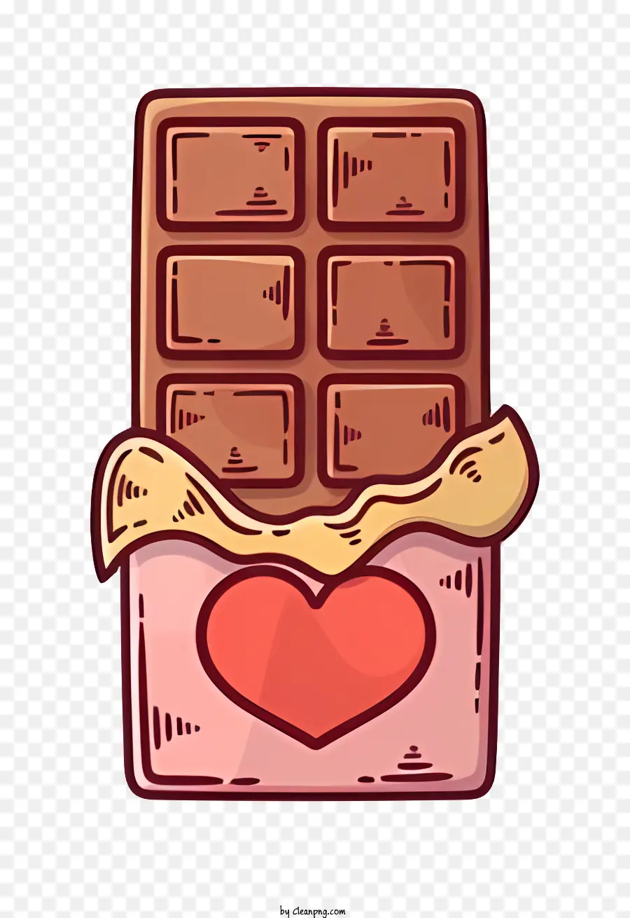 Caixa De Chocolate，Heartshaped Chocolate PNG